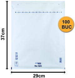  Plicuri cu bule H18 Albe 290x370 - 100 buc (H18A-100)