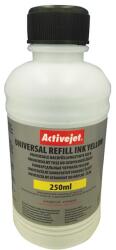 ActiveJet Cerneala refill color universala 250 ml culoare galben MultiMark GlobalProd
