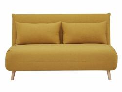  BENETT II kinyitható kanapé / kanapéágy - sárga