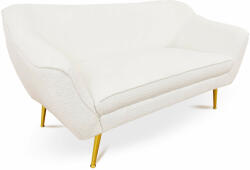 BOWY II buklé kanapé - fehér