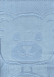 Nepii bambusz pléd 70*110 cm - kék maci - babyshopkaposvar
