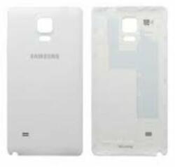 Samsung N910 Galaxy Note 4, Akkufedél, fehér (Qi vezeték nélküli NFC akkufedél)