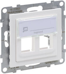 Legrand Suno kettős keystone adapter, fehér (721145) (721145)