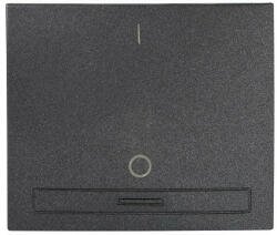 Kanlux DOMO 01-0020041 nyomólap 2 pólusú kapcsolóhoz, grafit (32979) (32979)