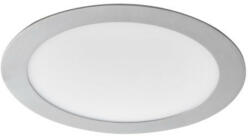 Kanlux ROUNDA V2LED18W-NW-SR beépíthető lámpa, Ø220mm, 1080 lm, 4000 K, IP44/20, ezüst (28933) (28933)