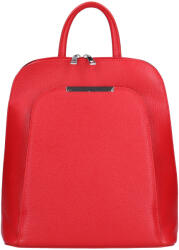 Rea Moda Olasz bőr 5602 piros női hátizsák