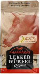 Pharmakas Lekkerwürfel - Cuburi gourmet cu banane pentru cai 1 kg