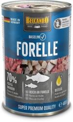 BELCANDO Baseline Forelle - Conserve cu păstrăv pentru câini (6 x 400 g) 2.4 kg