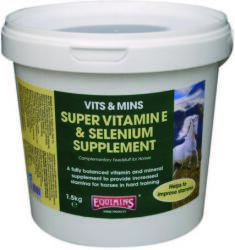 Equimins Super Vitamin E & Selenium pentru cai 500 g