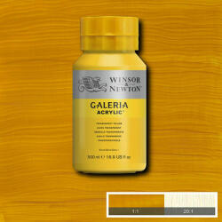 Winsor & Newton Galeria akrilfesték, 500 ml - 653, transparent yellow