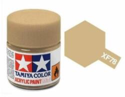 Tamiya Acrylic Paint Mini XF-78 Flat Wooden Deck Tan 10 ml (81778)