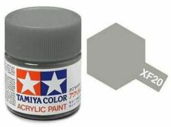 Tamiya Acrylic Paint Mini XF-20 Medium Grey 10 ml (81720)