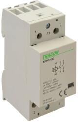  Tracon EVOHK2-40, Installációs kontaktor 230V, 50Hz, 2 Mod, 2×NO, AC1/AC7a, 40A, (EVOHK2-40)