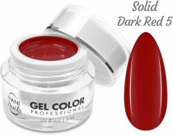 NANI Professional UV/LED zselé 5 ml - Solid Dark Red