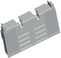  Tracon UGS-KETO-003/R95T/32 Érintésvédelmi burkolat, 3P 00, 3P, h1=32 mm, R95T (UGS-KETO-003/R95T/32)