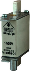 Tracon NK00C-16 Kiütőszeges késes biztosító Un=400V AC, 16A, 00C, 100kA/500VAC, gG (NK00C-16)