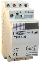  Tracon THK2-40-24, Installációs kontaktor 230V, 50Hz, 2P, 2×NO, 40/15A, 8, 4/2, 4kW, 24V AC (THK2-40-24)