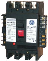 TRACON KM2-063/1A, Kompakt megszakító, 230V AC munkaáramú kioldóval 3×230/400V, 50Hz, 63A, 50kA, 1×CO (KM2-063/1A)