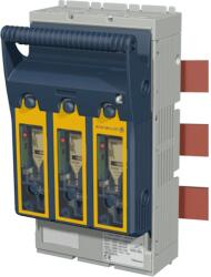 TRACON KETO-2-3/100/AOU/F Vízsz. Szakaszolókapcsoló-biztosító, 100mm-es gyűjtősínre 3P AC 690V, DC 440V, 400A, 3P, 2 (KETO-2-3/100/AOU/F)