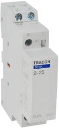 Tracon SHK2-25, Installációs kontaktor 230V AC, 50Hz, 1 Mod, 2×NO AC1/AC7a, 25A (SHK2-25)