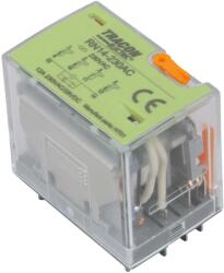 TRACON Tracon RN14-24DC Miniatűr teljesítményrelé 24V DC / 4×CO (12A, 230V AC / 28V DC) (RN14-24DC)