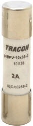 TRACON HBPV-10X38-12 Hengeres biztosító PV gPV, 12A, 1000VDC, 10kA, 10x38 (HBPV-10X38-12)