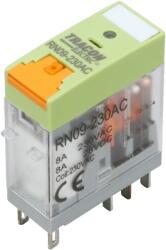 TRACON Tracon RN09-12DC Print relé 12V DC / 2×CO (8A, 230V AC / 30V DC) (RN09-12DC)
