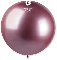 Gemar Balon rotund cromat SHINY roz 80 cm