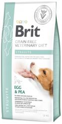 Brit Brit Grain Free Veterinary Diet Dog Struvite Ouă și mazăre 12 kg + LAB V 500ml - 5% off ! ! !