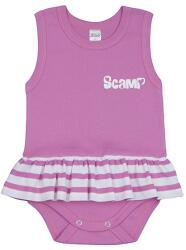 Scamp Body cu volane, maneca scurta, fluturasi / PO9 (RKF007)