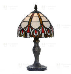TIF-1116 Tiffany asztali lámpa, búra átmérő 20cm (36080) - lampaorias