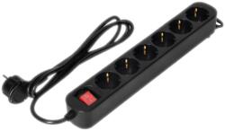 Virone 6 Plug 1,5 m Switch (ES-1(GS)/B/1,5M)
