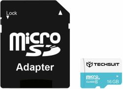 Techsuit microSDHC 16GB + Adaptor (KF236828)