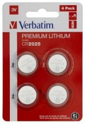 Verbatim Premium Gombelem CR2025 4db (49532)