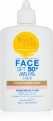 Bondi Sands SPF 50+ Fragrance Free Tinted Face Fluid színező védő krém az arcra SPF 50+ 50 ml