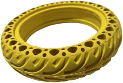  Anvelopa cauciuc plin antiderapant 8.5x2" pentru trotinetele electrice (Galben) (KDH-TIRE-114)
