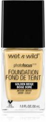 Wet n Wild Photo Focus mattító folyékony alapozó árnyalat Golden Beige 30 ml