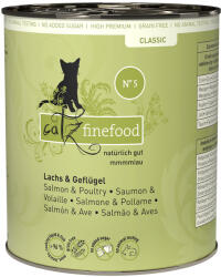 Catz Finefood catz finefood konzerv gazdaságos csomag 24 x 800 g - Lazac & szárnyas