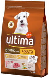 Affinity Ultima 3kg Ultima Hund Mini Adult marha száraz kutyatáp - zooplus - 7 270 Ft