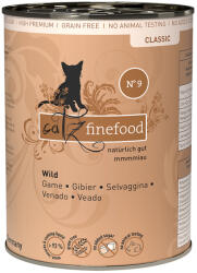 Catz Finefood 24x400g catz finefood konzerv nedves macskatáp-Vad