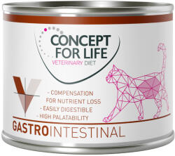 Concept for Life 24x200g Concept for Life Veterinary Diet nedves macskatáp- Gastro Intestinal