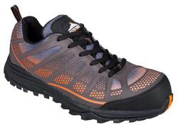 Portwest Compositelite Low Cut Spey S1P Trainer, fekete/narancssárga, méret: 46