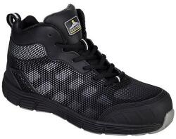 Portwest Compositelite Derwent S1P bakancs, fekete/szürke, méret: 37