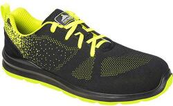 Portwest Steelite Aire Trainer S1P, zöld/fekete, méret: 43