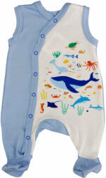 Asti Ujjatlan baba rugdalózó Tengeri állatok mintával