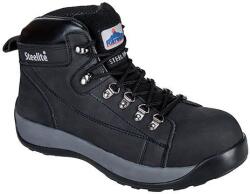Portwest Steelite Mid Cut Nubuck védőbakancs SB HRO, fekete, méret: 41