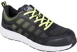 Portwest Steelite Tove Trainer S1P, zöld/fekete, méret: 40