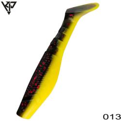 KP Baits Naluca KP BAITS Original Shad 5cm, culoare 013 Black Yellow, 5buc/plic (KPOS2-013)