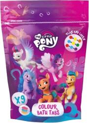Tablete colorate pentru baie My Little Pony, 9 x 16 g, Edg