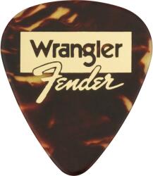 Fender 1980351040 - FenderŽ and WranglerŽ Picks, 351 Shape, Tortoiseshell, (8pcs) - FEN2074